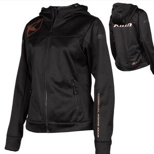 KLIM Evolution Hoodie Jacket,  Black/Rose Gold